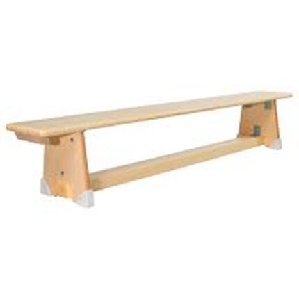 Banc de gymnastique 2 m, entièrement en bois
