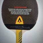 Raquette de tennis de table