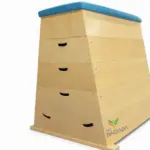 Caisson de gymnastique trapézoïdal à 5 modules