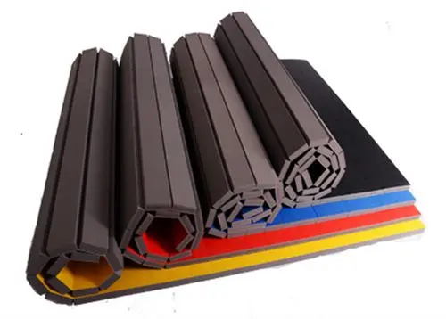 Tapis de gymnastique enroulable