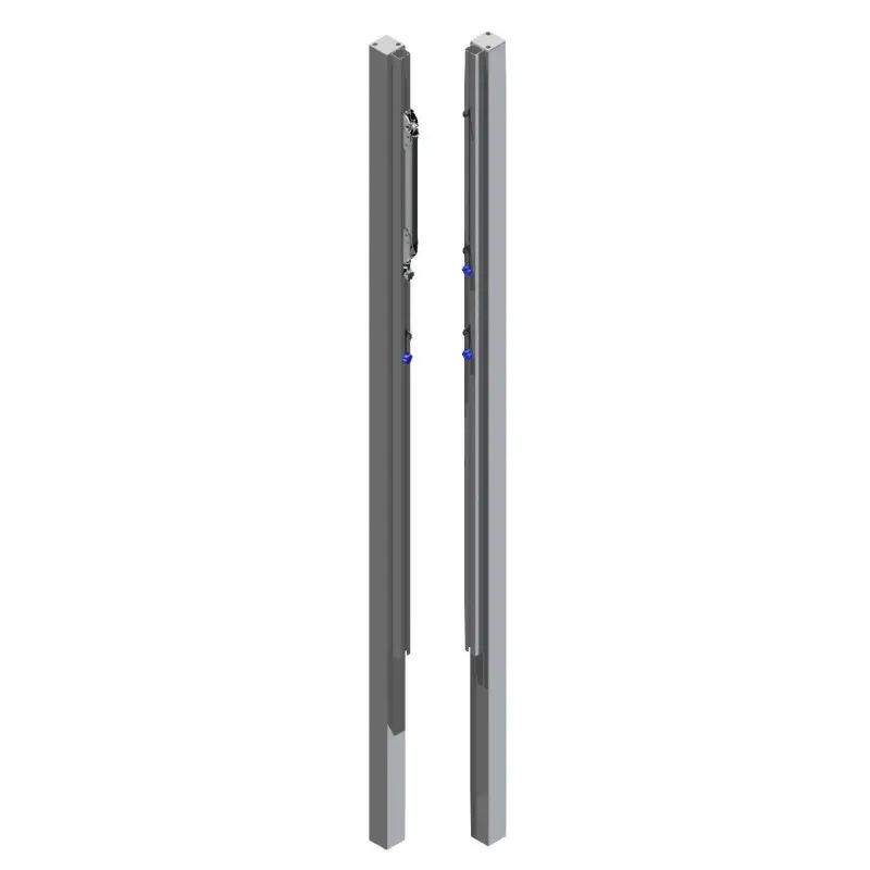 300203 Poteaux de volley-ball fixes en acier