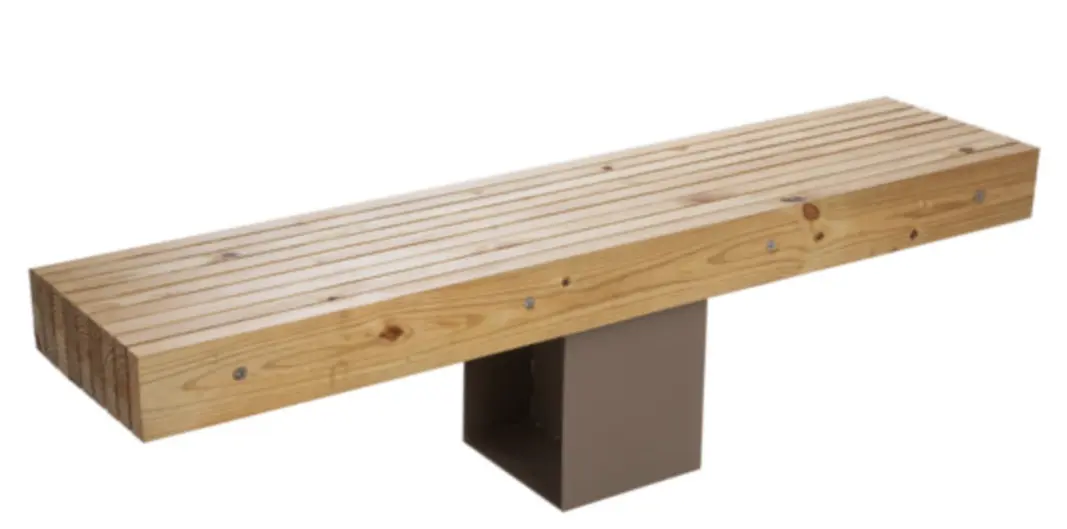 Banc de parc modèle 1DCD