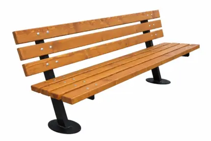 Banc de parc modèle 3DCD
