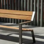 Banc de parc modèle 4DCD