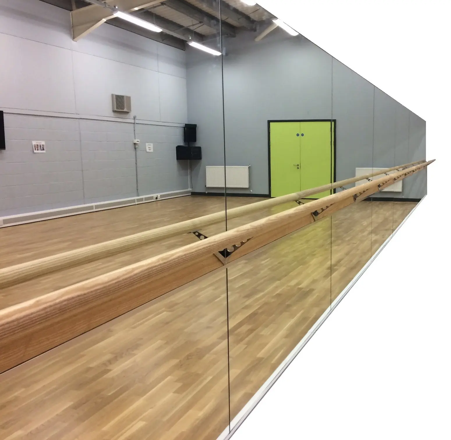 980104 Système barre et miroir pour la danse