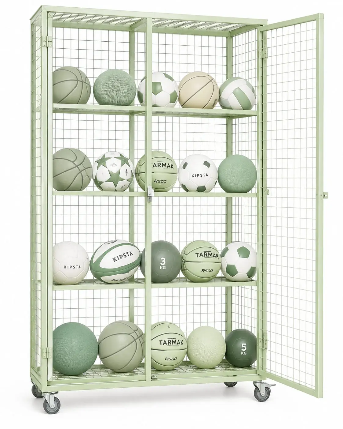 980111 Armoire à portes pour ballons